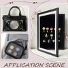 PH PandaHall 2pcs Inserts for Ita Bag, 11.4x6.9 inch Black
