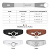 WHIPPY Wide Elastic Waist Belt Women's Waist Belt Vintage Stretch