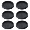 Pack of 6 Round Furniture Coasters, Non-Slip Pads, Furniture Made