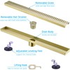 16 Inch Linear Bathroom Shower Rectangular Floor Drain New Type