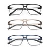 OLOMEE Reading Glasses for Men Blue Light Blocking Lightweight Readers