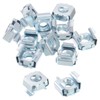 sourcing map 5/16-18 Cage Nut, 25Pcs Snap-in Cage Nuts, Carbon