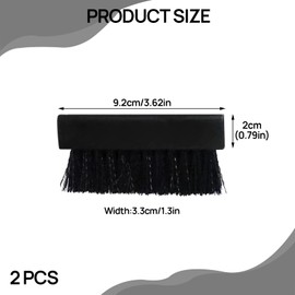 2PCS Plastic Nail Brushes for Cleaning Nails, Hand Nail Brush, Nails Scrubber, Fingernail Cleaning Brushes, Plastic Scrubbing Brush to Clean Fingernails