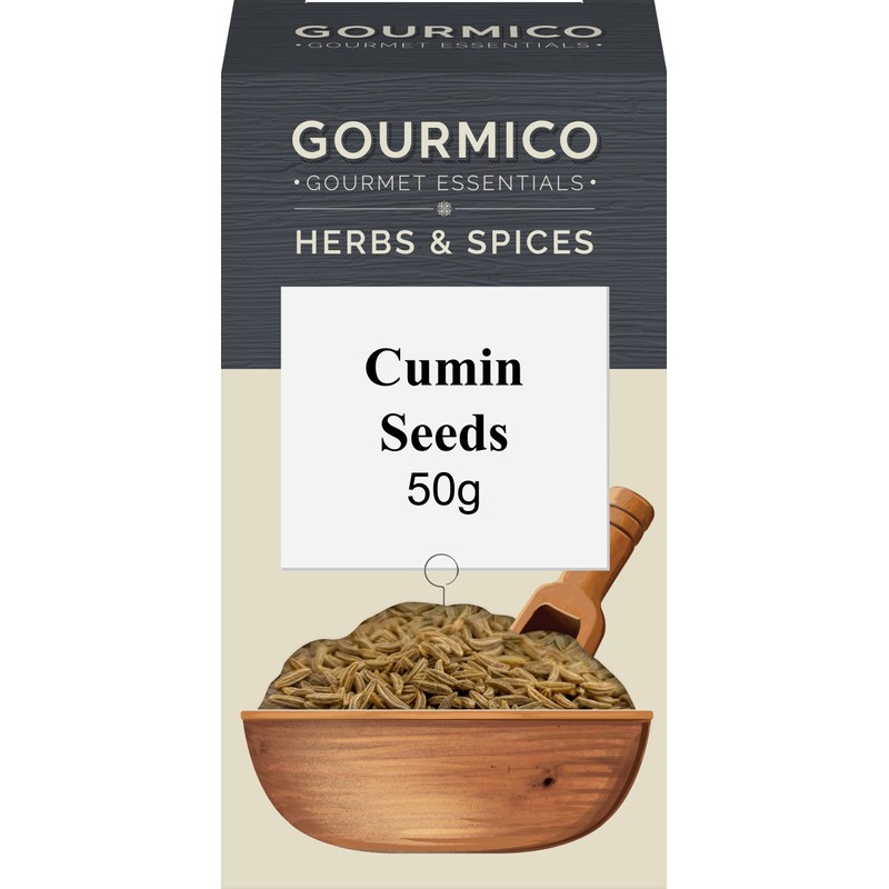 GOURMICO Cumin Seeds, Ideal to Spice Up Curries, Chutney's &