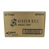 Trapper Hidden Kill Mouse Trap-1 case of 24n Traps