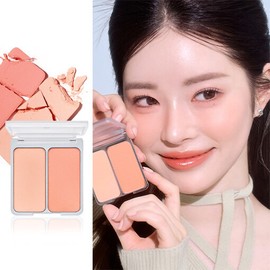 2aN Dual Cheek 8 Colors - 07 PEACH FIZZ