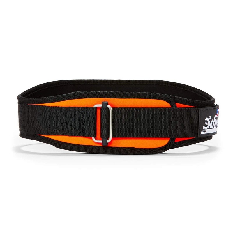 Schiek s-2004orl 4.75 in. Original Nylon belt44; Orange - Large