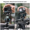 SUREWO Magnetic Quick Release Handlebar Bike Pole Mount, Motorcycle Handlebar