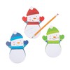Fun Express Snowman Notepad - Stationery - 24 Pieces