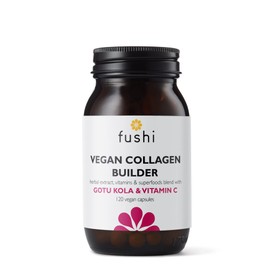 Fushi Vegan Collagen Booster, Vegan Amino Acids, with Vitamin C, E, Biotin, Copper and Botanical Extracts (120 Capsules)