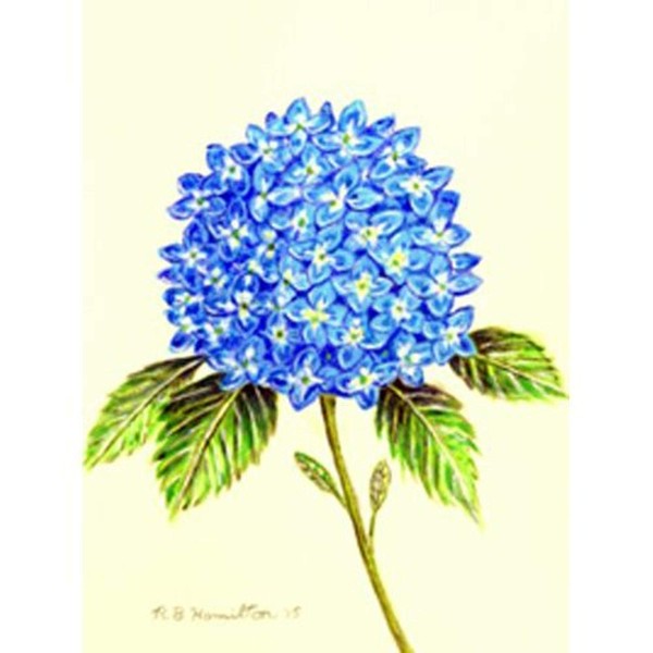 Betsy Drake FL988 Hydrangea Flag, 12.5" x18"