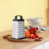 Cheese Grater, Mini Size 4-Sided Stainless Steel Grater, Food Shredder