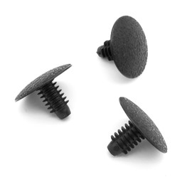 VVO Fasteners- Black Plastic Front Wheel Arch Lining & Mudguard Clips for Peugeot 106, (Pack of 10)