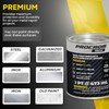 Procrom Premium Metal Paint – Gloss Pure Black, Pint |