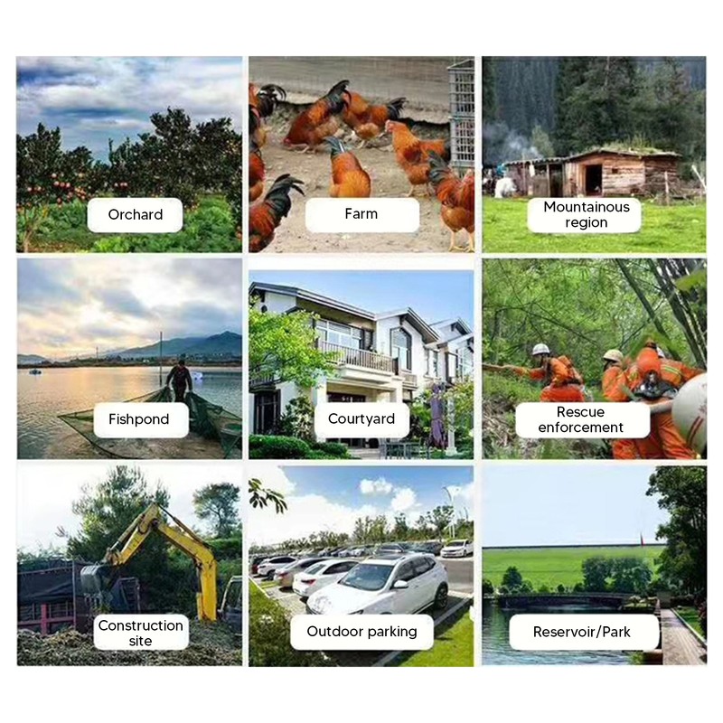 Solar Security Camera HD 4MP Wireless Outdoor Home Security Remote