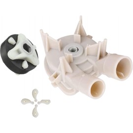 3363394 & 80040 & 285753A Washer Drain Pump & Motor Coupling and Agitator Dogs