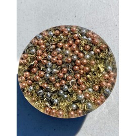 Generic Lepidolite Single Crystal Tower Buster Orgone Generator Energy Accumulator PERFECT GIFTING TOOL!!!! Made using Advance Harmonics Orgonite Many Beautiful Ingredients! tbschm(Lepidolite)