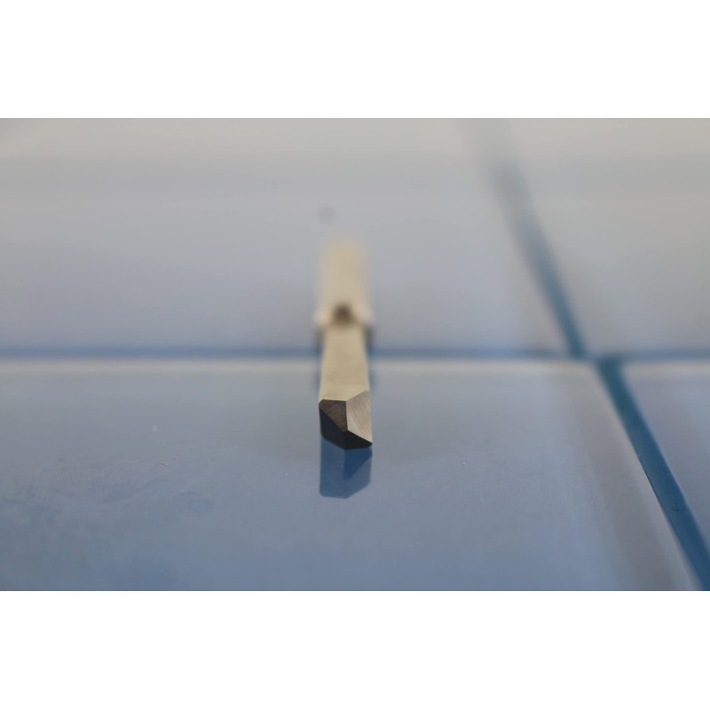 TEMO 1/4 Inch Solid Carbide Broken Taps Drill Extractor, Damaged