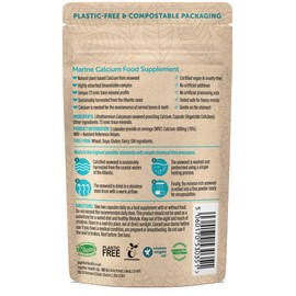 Calcium – Together Health – Seaweed-Based Calcium – 72 Trace Minerals – Vegan Friendly – Made in The UK – 60 Vegecaps