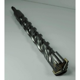 ORANGE TORNADO 1"x12" SDS Plus Cross Tip Masonry Drill Bit…