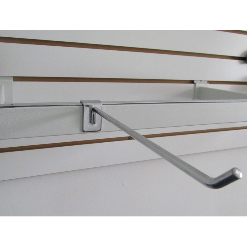 NAHANCO H9 9" Display Hooks for Rectangular Tubing, Chrome