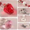 JOYSTOR Cute Strawberry Keychain,Y2K Accessories, Kawaii beaded Bag Charms for