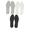 NOLITOY 2sets Men Women's Foot Arch Supports Breathable Latex Insoles