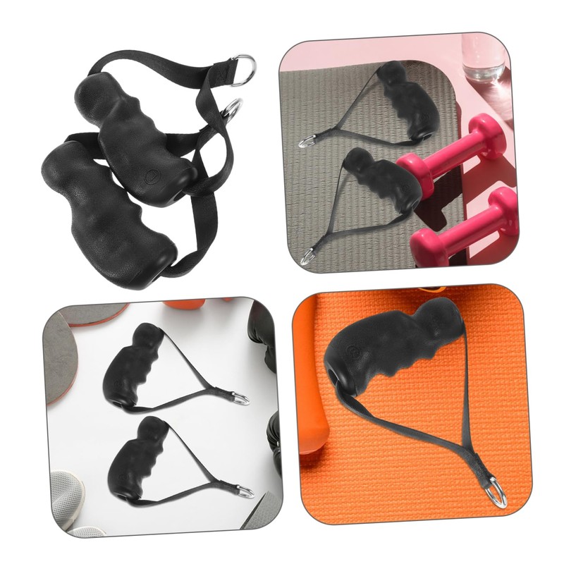 Sosoport Fitness Handles Workout Handles for Cable Machine Calisthenics Equipment