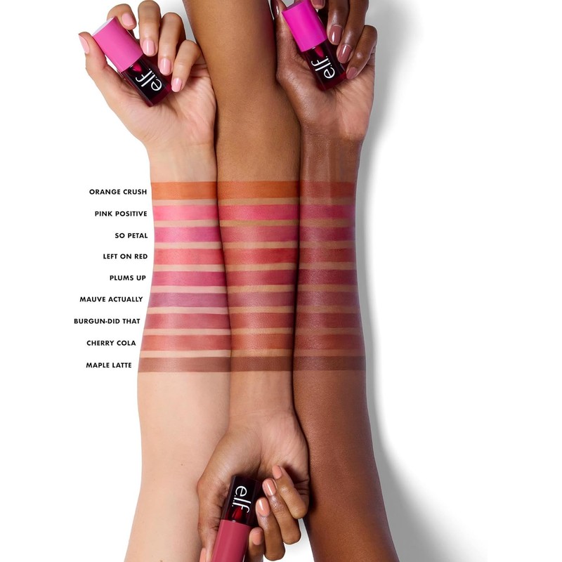 e.l.f. Tinta Sheer For It Blush Tint Left on Red