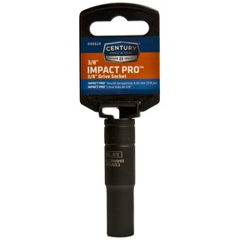Century Drill & Tool 66624 3/8" Drive Impact 3/8" Pro Socket
