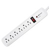 Innovera IVR71652 Surge Protector, 6 Outlets, 4' Cord, 540 J,