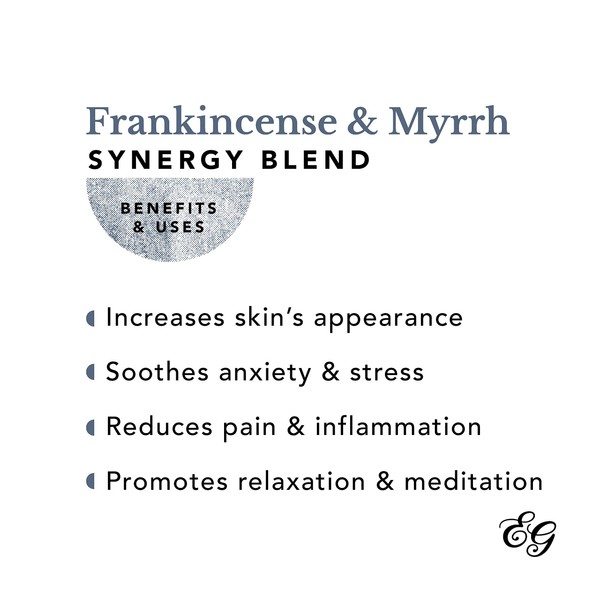 Edens Garden Frankincense & Myrrh Essential Oil Synergy Blend, 100% Pure Therapeutic Grade (Undiluted Natural/ Homeopathic Aromatherapy Scented Essential Oil Blends) 30 ml