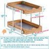 OCG Pull Out Drawers For Cabinets 14"W x 21"D, 2