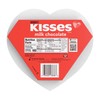 HERSHEY'S KISSES Milk Chocolate, Valentine's Candy Gift Box, 6.5 oz