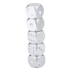 RiToEasysports Aluminium Alloy Dice Set, Table Game Poker Games Dice