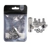 SAGUD Airbrush Quick Release Disconnect Coupler Adapter Kit with Adjustment