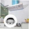 Mipcase Stainless Steel Soffit Vent Cover Rainproof Exhaust Vent for