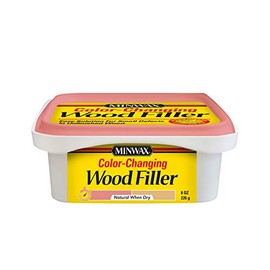 Minwax 448700000 Color Changing Wood Filler, 8 oz