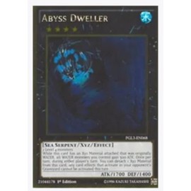 yugioh - Abyss Dweller PGL3-EN068 1st Edition Gold Rare - Premium Gold: Infinite Gold