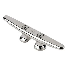 Schaefer Stainless Steel Open Base Cleat fits Up to 5/8-Inch Line