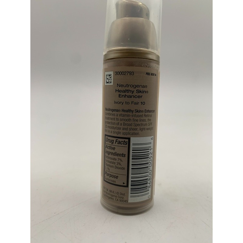 Neutrogena Healthy Skin Enhancer SPF20 Ivory to Fair 10 Exp