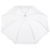 totes Women's Auto Open Ruffle Stick Umbrella 2 pack
