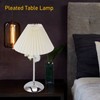 LED Table Lamp Metal Nightstand Bedside Lamp 3 Color with