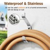 susswiff 10-Pack Wall Hooks for Hanging Coat: 10KG Metal Strong