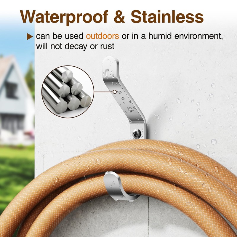 susswiff 10-Pack Wall Hooks for Hanging Coat: 10KG Metal Strong