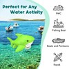 EDSRDPLT Shark-Shaped Anchor Buoy with 20L Waterproof Dry Bag Kayak