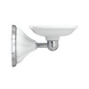 MODONA Double Robe & Towel Hook - White Porcelain &