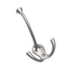 HARPOON 5 Pack Heavy Duty Three Flared Prongs Coat Hooks,