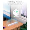 Mifaso Surge Protector Power Strip 10FT, Flat Plug, 6 AC