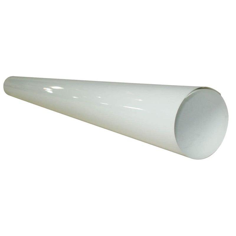 Johns Manville 5-1/2" x 48" L PVC Insulated Pipe Jacket